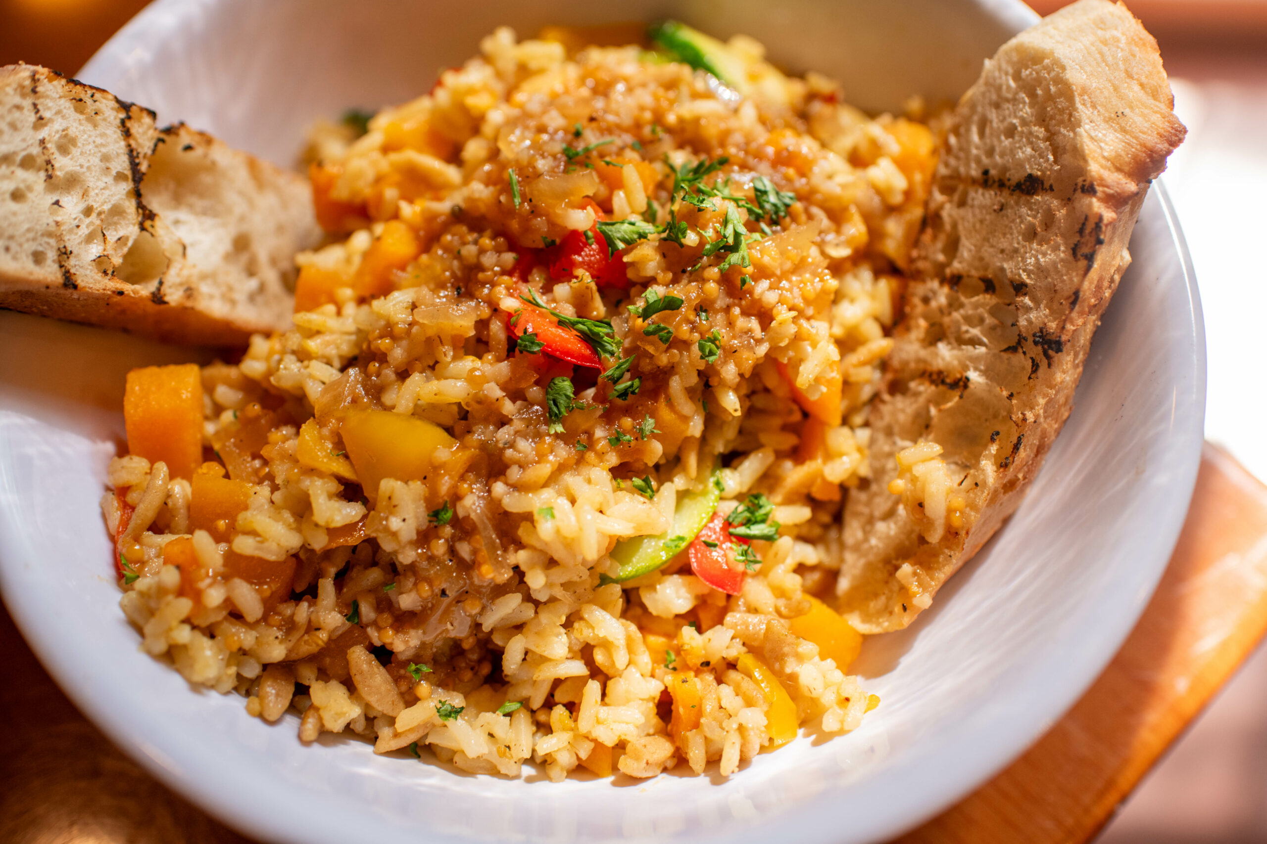 Oak Tree Tavern Harvest Rice Bowl