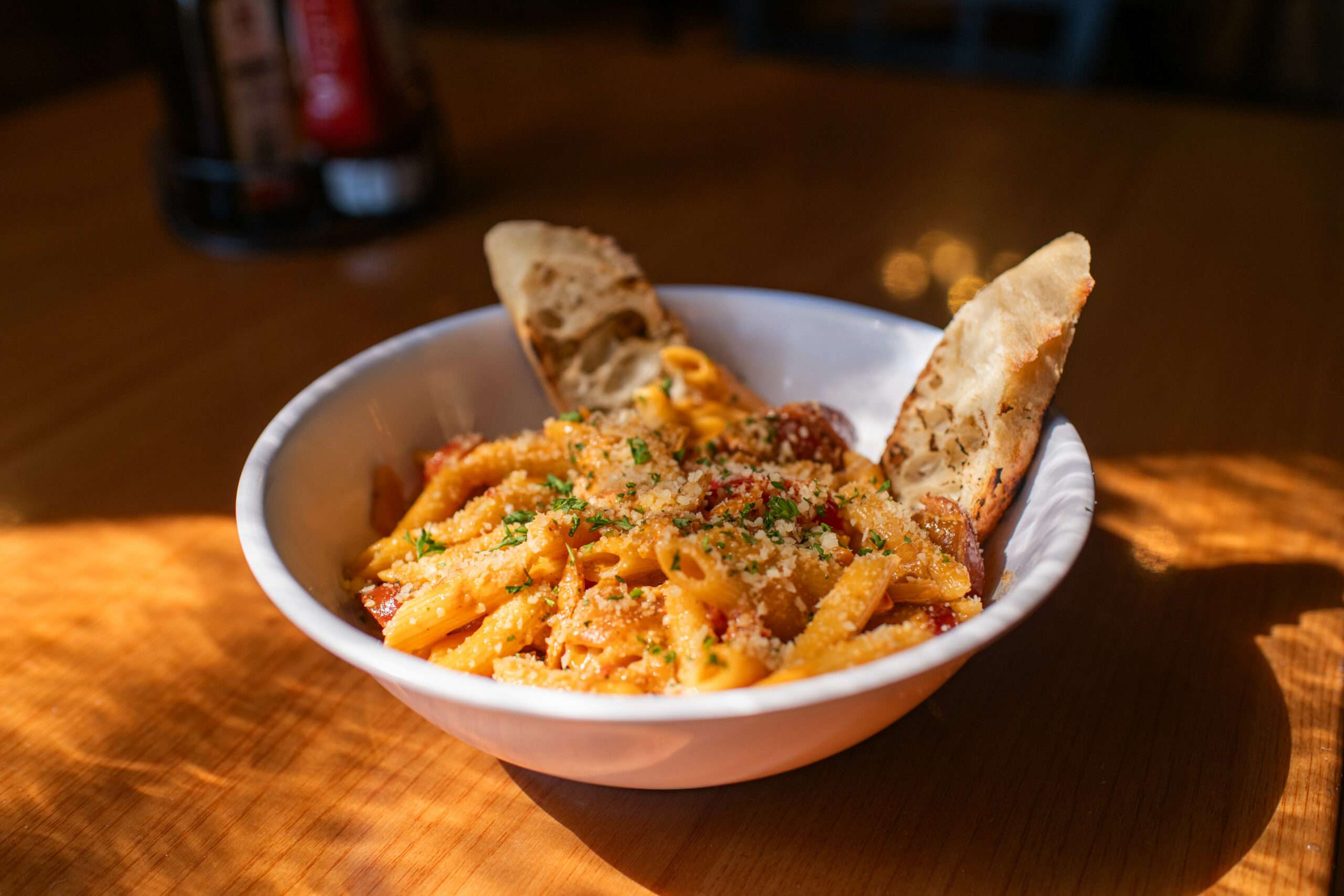 Oak Tree Tavern Cajun pasta bowl