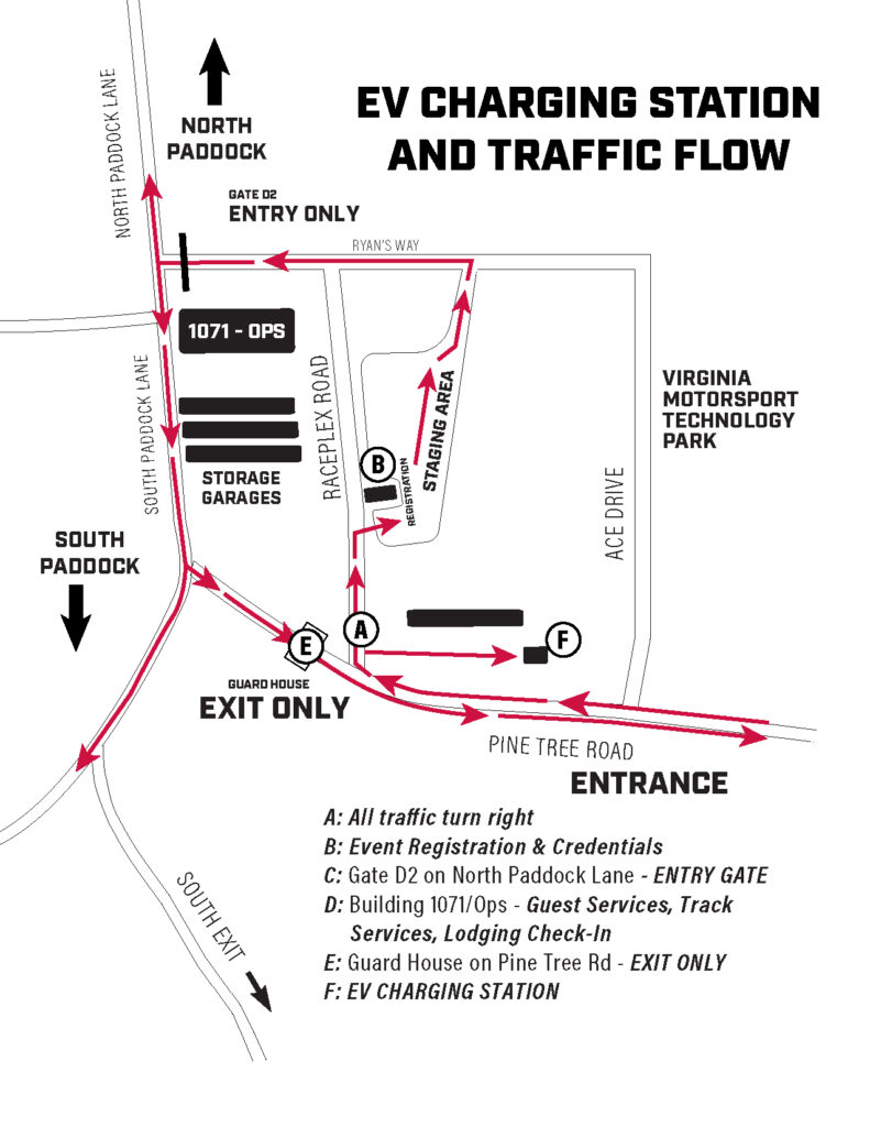 EV Charging Locations map